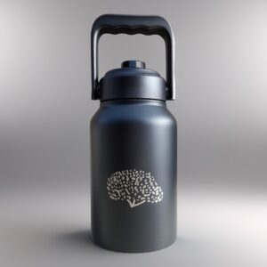 KQGains 1.9 Liter Jug Tank Black - Image 2
