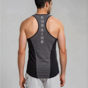 KQ Gains Black Men's Stringer - Image 2