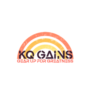 KQ Gains T-Shirt with Half Sunset Logo - Image 3